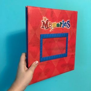 “Memories” scrapbook/photo album